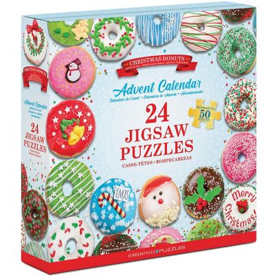 Eurographics: Puzzle Advent Calendar: Christmas Donuts Image 1
