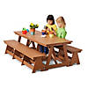 EverPlay&amp;#8482; Large Outdoor Table and Bench Set Image 1