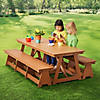 EverPlay&amp;#8482; Large Outdoor Table and Bench Set Image 2