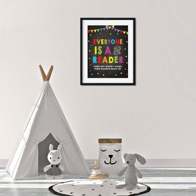 Everyone Is a Reader Quote 8.5x11in Image 1