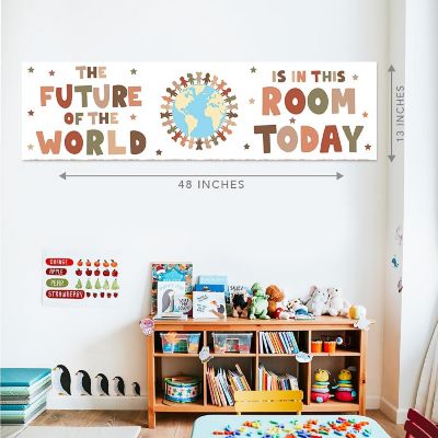Everyone Is Welcome Banner 2PC - 13 x 48 Inch Image 3