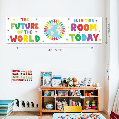 Everyone Is Welcome Banner 2PC - 13 x 48 Inch Image 3