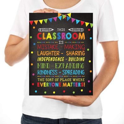 Everyone Matters Classroom Quote 8.5x11in Image 3