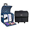 Everything Mary Storage Collapsible Rolling Sewing Machine Case Black Image 1