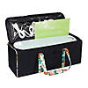 Everything Mary Storage Desktop Cutting Machine Carrying Case Black & Floral Image 1