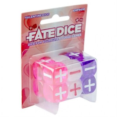 Evil Hat Productions Fate Core Dice: Valentine Dice Image 1
