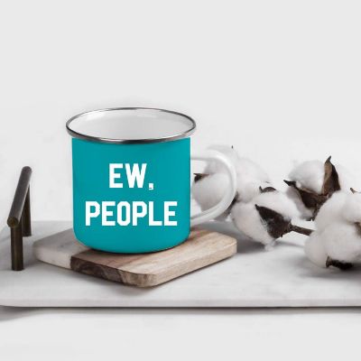 Ew People Aqua 11 oz Campfire Mug Image 1