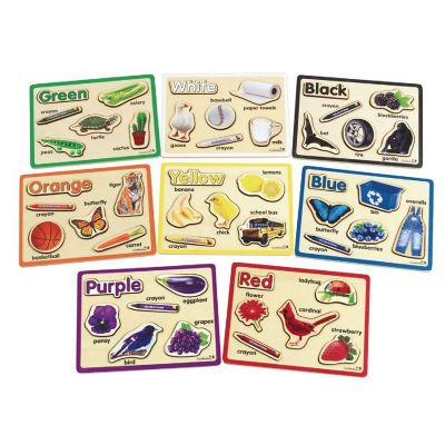 EX COLOR PUZZLES   SET OF 8 Image 1