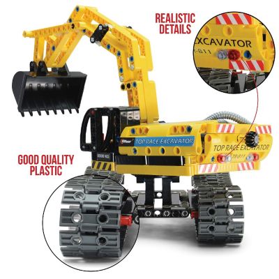 Excavator & Robot Stem Building Set Image 2