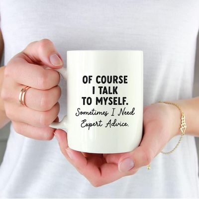 Expert Advice Funny Ceramic Coffee Mug Image 1