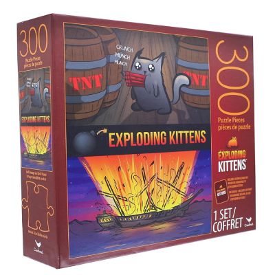 Exploding Kittens TNT 300 Piece Jigsaw Puzzle Image 1