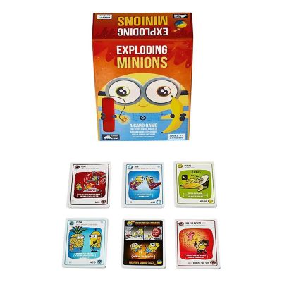 Exploding Minions Family Card Game Image 1
