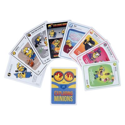 Exploding Minions Family Card Game Image 1