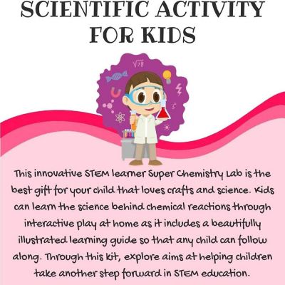Explore STEM Learner My Super Chemistry Lab Interactive DIY Scientist Kit Mighty Mojo Image 3