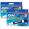 EXPO Low Odor Dry Erase Markers, Assorted, 4 Per Pack, 2 Packs Image 1