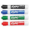 EXPO Low Odor Dry Erase Markers, Assorted, 4 Per Pack, 2 Packs Image 1