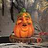 Expressive Pumpkin Smile Resin Fall Decoration Image 1