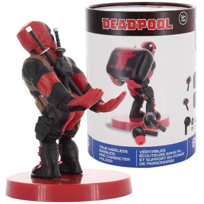 Exquisite Gaming Buds Pro &amp; Holdems Bundle Deadpool Bluetooth Earbuds Marvel Set Image 1