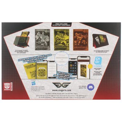 Exquisite Gaming: Digiplate Starter Pack - Transformers: Generation 1 - 3 Image 1
