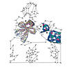 Extreme Dot to Dot Stickers: The Rainbow Fish Image 1