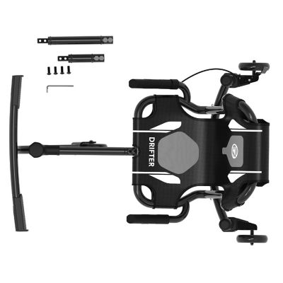 Ezyroller: Drifter X Ride-On Scooter, Black Image 2