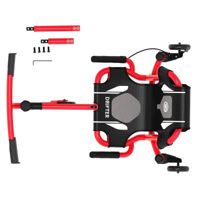 Ezyroller: Drifter X Ride-On Scooter, Red Image 2