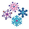 Fabulous Foam Jumbo Snowflakes - 24 Pc. Image 1
