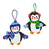 Fabulous Foam Penguin Christmas Ornaments - Makes 12 Image 1