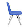 Factory Direct Partners 10 In Stack Chair With Swivel Glides, 4-Pack - Assorted Image 2
