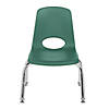 Factory Direct Partners 10 In Stack Chair With Swivel Glides, 4-Pack - Assorted Image 3