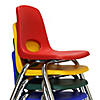 Factory Direct Partners 10 In Stack Chair With Swivel Glides, 4-Pack - Assorted Image 4