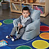 Factory Direct Partners Cali Little Bear Bean Bag Chair - Gray Image 4