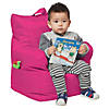 Factory Direct Partners Cali Little Bear Bean Bag Chair - Raspberry Image 1