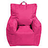 Factory Direct Partners Cali Little Bear Bean Bag Chair - Raspberry Image 2