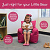 Factory Direct Partners Cali Little Bear Bean Bag Chair - Raspberry Image 3