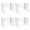 Factory Direct Partners Children's Individual Tabletop Divider 16 in Height, 4-Pack - Small Image 1