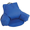 Factory Direct Partners SoftScape Relax N Read Bean Bag Chair- Blue Image 2