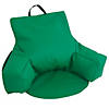 Factory Direct Partners SoftScape Relax N Read Bean Bag Chair- Green Image 2