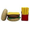 Factory Direct Partners Softscape Stack-A-Burger And Fries Play Set, 13-Piece - Assorted Image 1