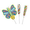 Faith Easter Butterfly Cards with Lollipop Handout Kit for 24 Image 1