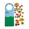 Faith Fall Animal Door Hanger Craft Kit - Makes 12 Image 1