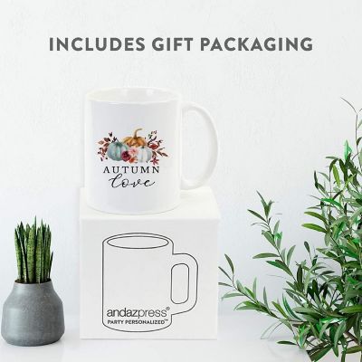 Fall 11oz. Ceramic Mug, Autumn Love Image 1
