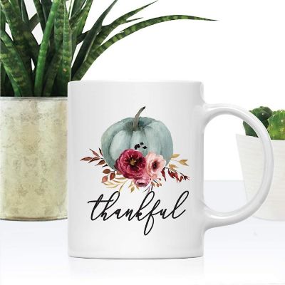 Fall 11oz. Ceramic Mug, Thankful Image 3