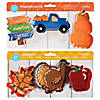 Fall and Thanksgiving 6 Piece Cookie Cutter Set Image 1