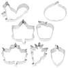 Fall Assorted Cookie Cutters and Stampers, 11 Piece Set Image 2