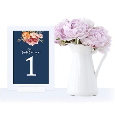 Fall Floral Table Numbers 1-20 4x6 Image 3