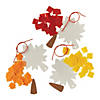 Fall Leaf Tissue Paper Craft Kit- Makes 12 Image 1
