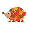 Fall Leafy Hedgehog Magnet Craft Kit - Makes 12 Image 1