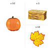 Fall Leaves &amp; Pumpkins Classroom Decorating Kit - 101 Pc. Image 1