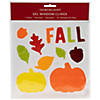 Fall Leaves and Pumpkins Thanksgiving Gel Window Clings Image 3